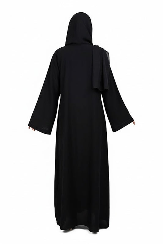 Classic Black Everyday Abaya