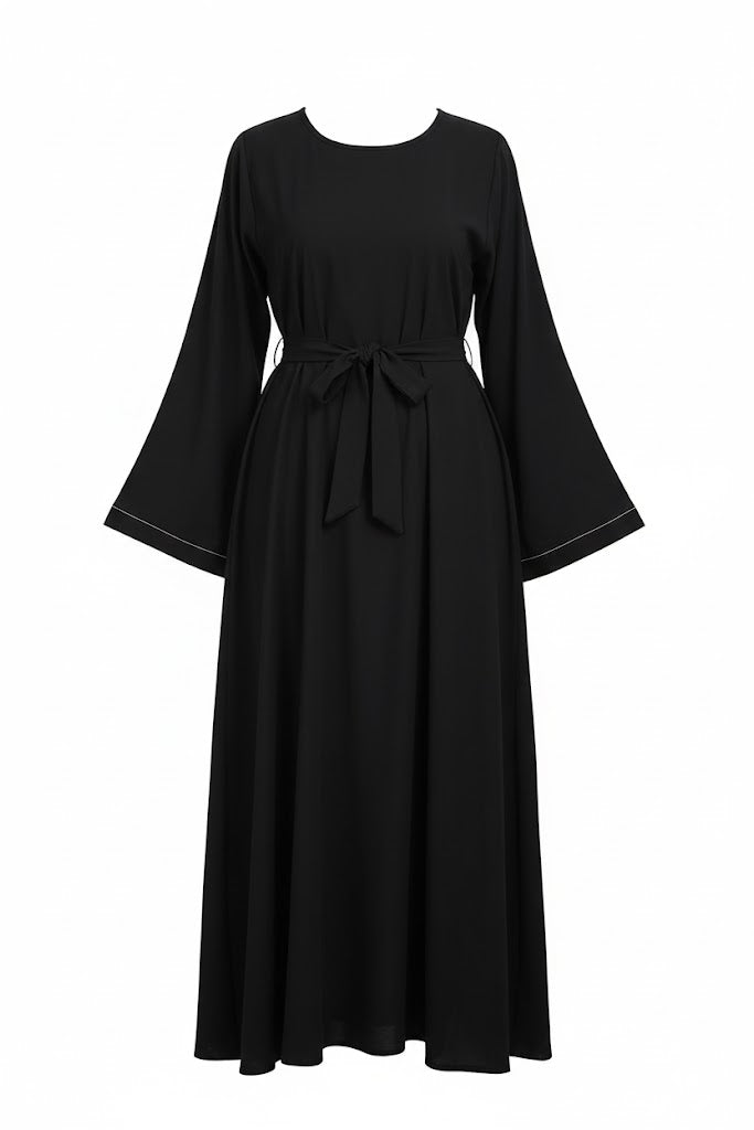 Classic Black Everyday Abaya