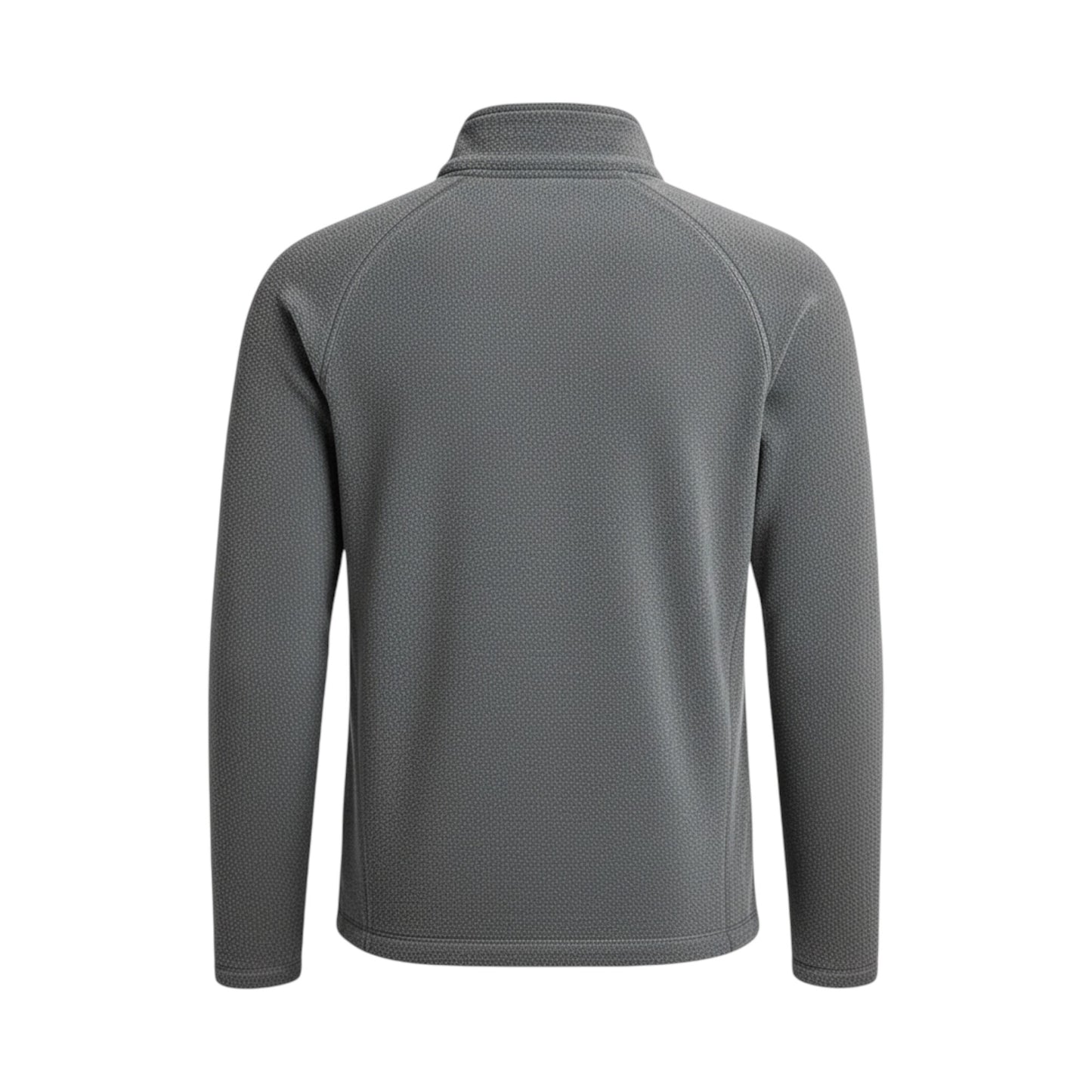 Heather Grey Zip-Neck Sweatshirt – Modern Comfort