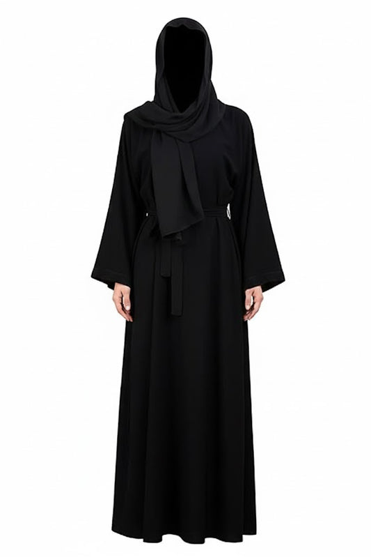 Classic Black Everyday Abaya