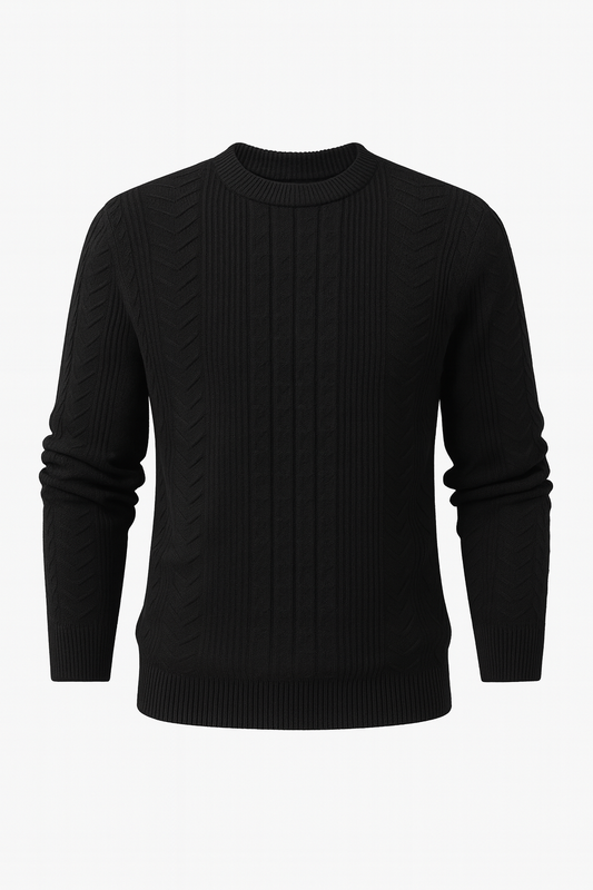 Cable-Knit Winter Sweater