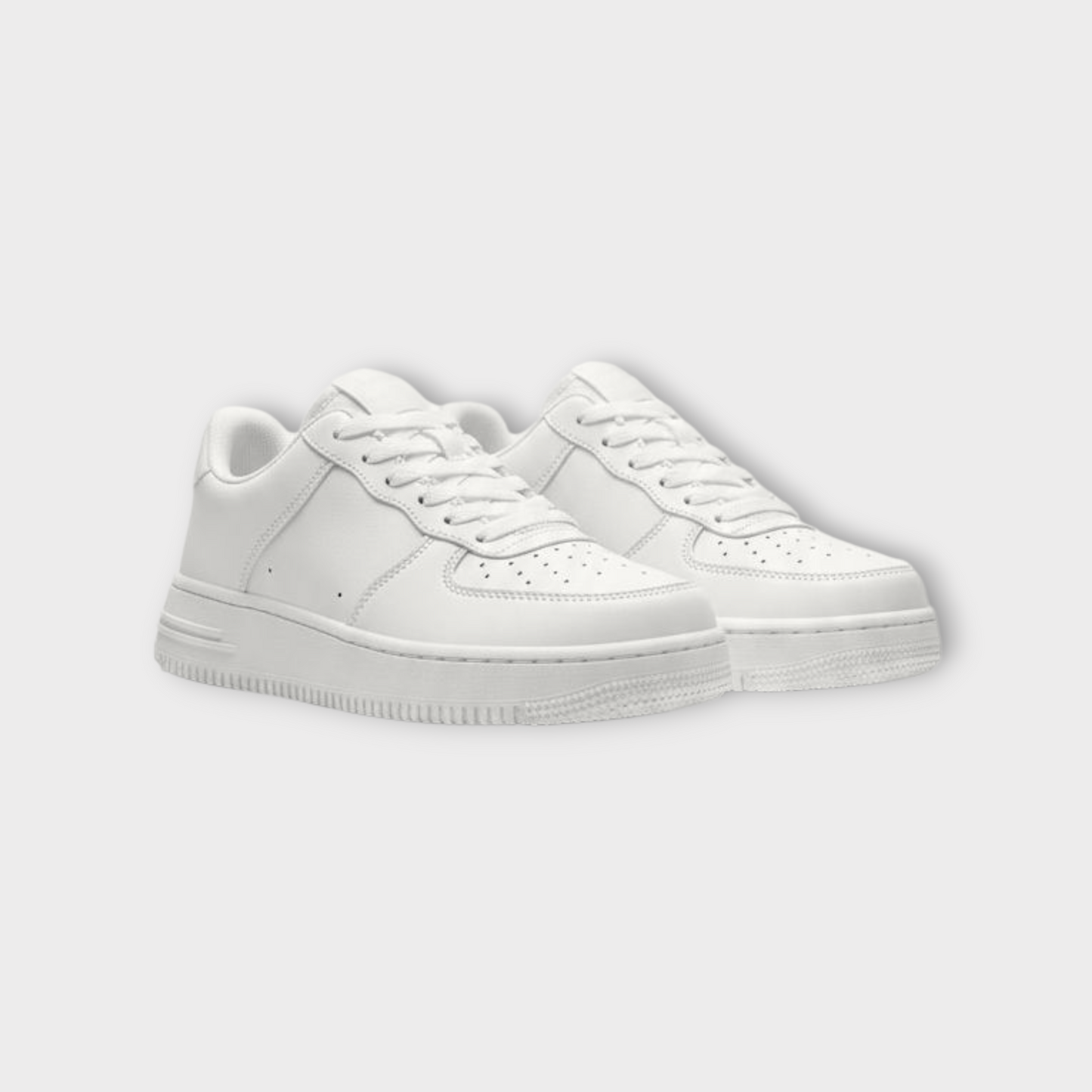EP- All White Luxe Sneakers