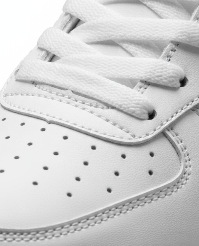 EP- All White Luxe Sneakers