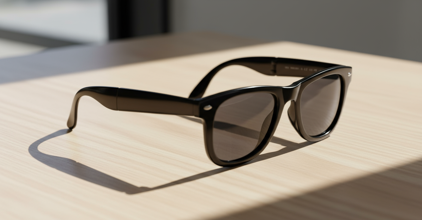 Black Wayfarer Sunglasses